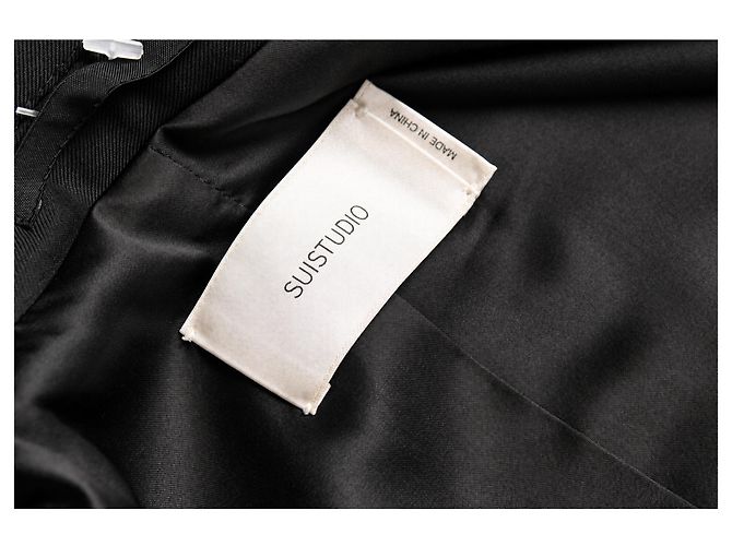 Autre Marque Suistudio, traje de esmoquin negro - vista 7