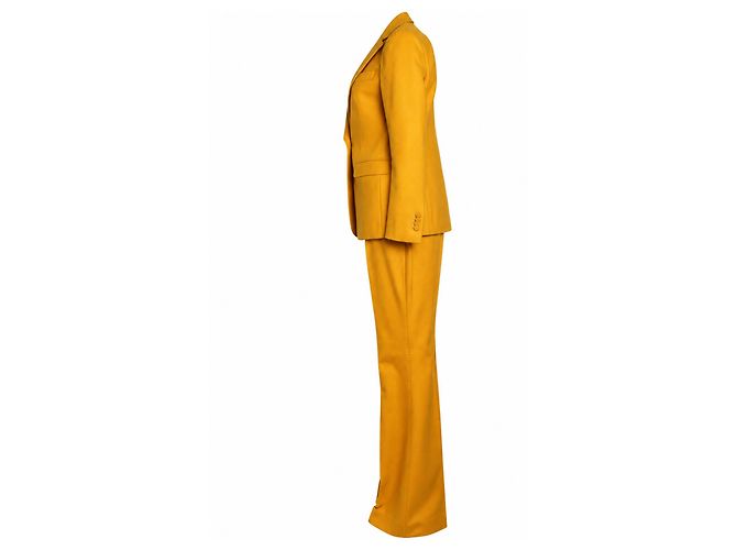 Autre Marque Suistudio, yellow wool suit - view 4