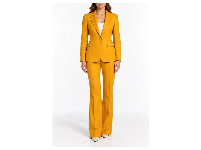 Autre Marque Suistudio, yellow wool suit - view 5