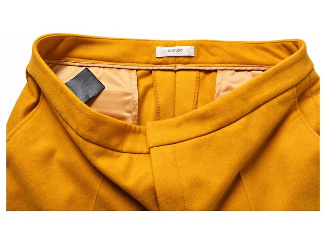 Autre Marque Suistudio, yellow wool suit - view 8
