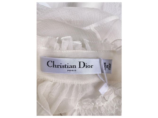 Dior Shearling Coat Ecru - view 3