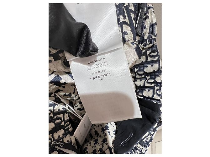 Dior Shorts Oblique Print Cotton - view 4