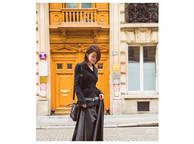 Dior Zweireihiges Wollsakko in Navy - Ansicht 5