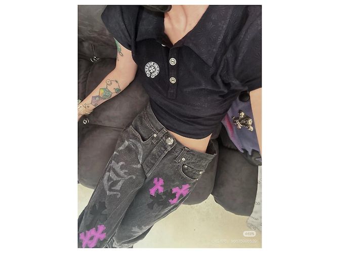 Chrome Hearts Oberteil aus Baumwolle Weiß - Ansicht 6