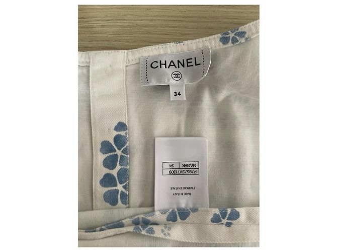 Top Chanel 25M de viscose Coco Beach - vista 3