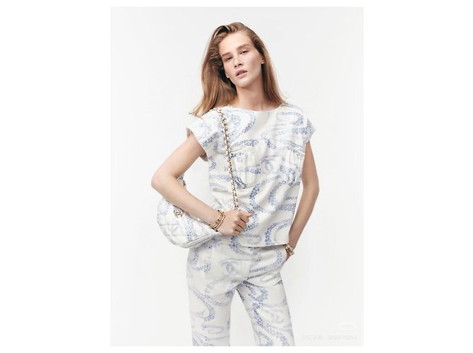 Top Chanel 25M de viscose Coco Beach - vista 5