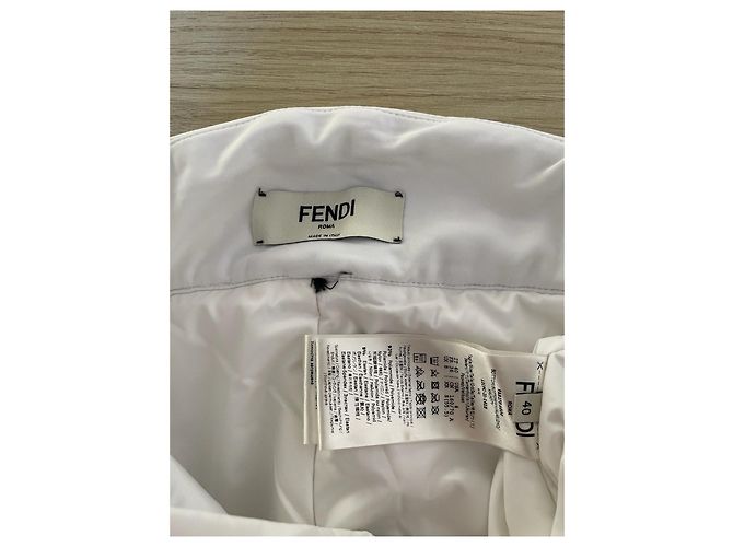 Fendi White Ski Pants Polyamide - view 3