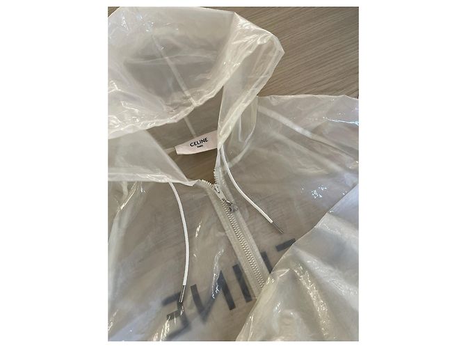 Céline Transparent Vinyl Raincoat - view 4