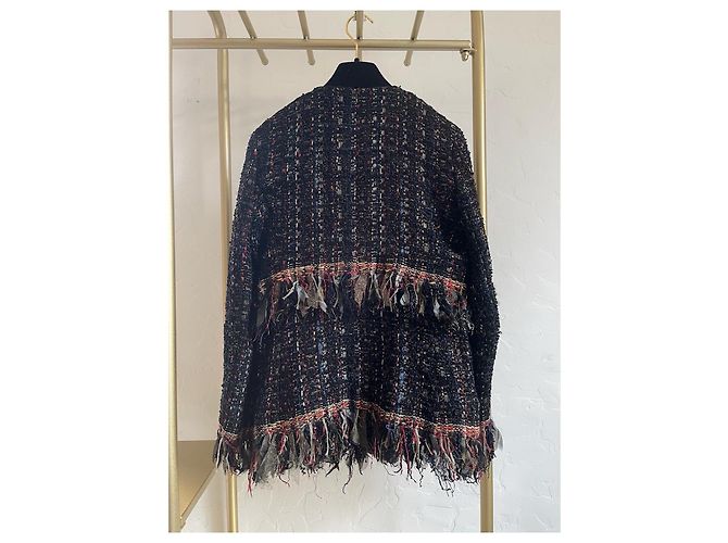 Chanel 17A Tweed Jacke Beige - Ansicht 2