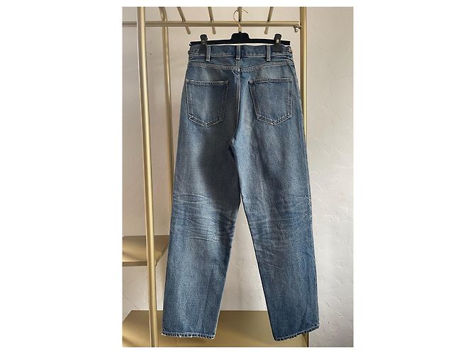 Céline Arc de Triomphe Logo Jeans Blue Denim - view 2