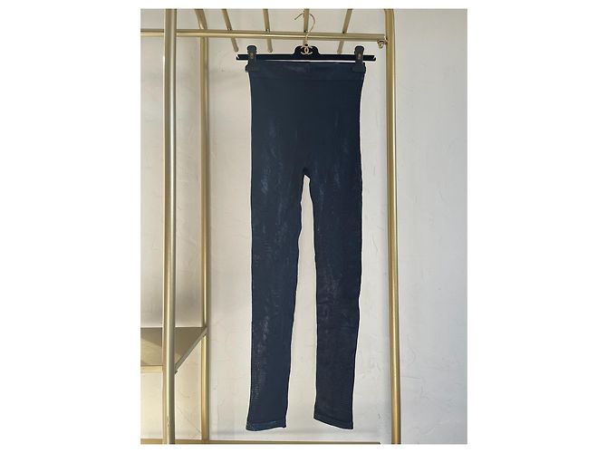 Leggings Chanel 22N Negros de Spandex - vista 2