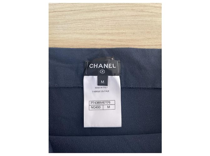 Leggings Chanel 22N Negros de Spandex - vista 3