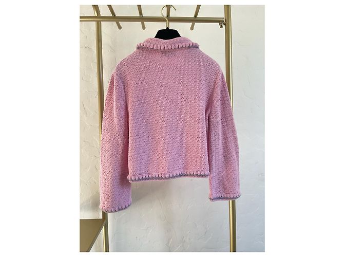 Chanel 25P Punto de Cachemira Rosa - vista 3