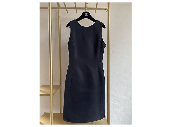 Vestido Dior Silueta Bubble Tulipán Negro de Poliéster - vista 2