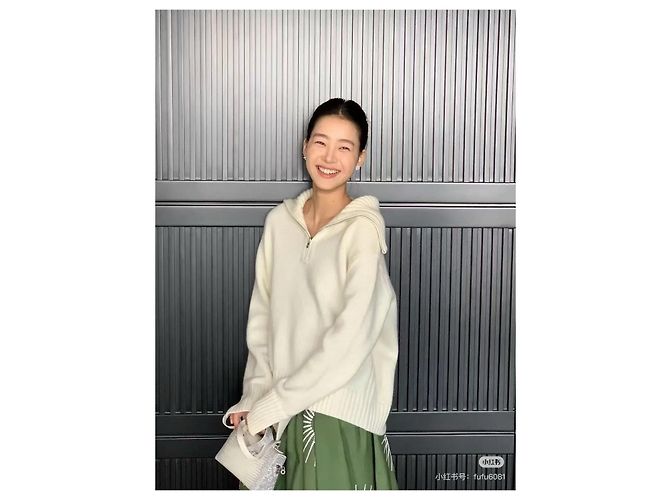 Loro Piana Cashmere Pullover mit Reißverschluss Beige XS - Ansicht 6