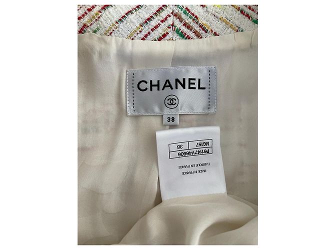 Chanel 19S Tweed Jacke Mehrfarbig - Ansicht 3