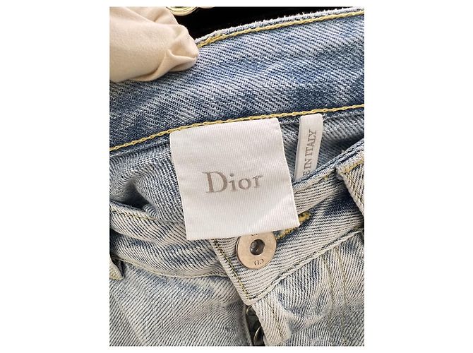 Vaqueros Dior en denim azul - vista 3