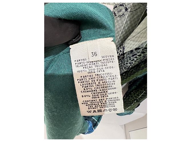 Hermès Silk Leopard Print Dress Multicolored - view 3