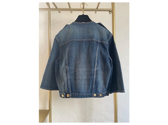 Chaqueta de denim Céline azul XS - vista 2