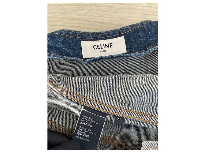 Chaqueta de denim Céline azul XS - vista 3