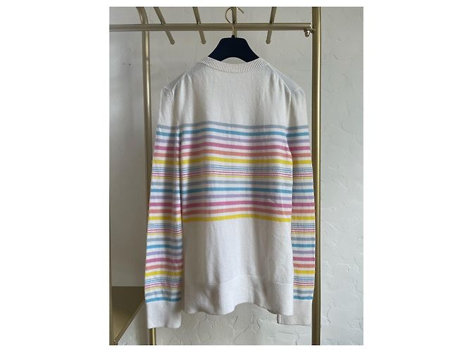 Chanel Regenbogen Pullover aus Kaschmir mehrfarbig - Ansicht 2