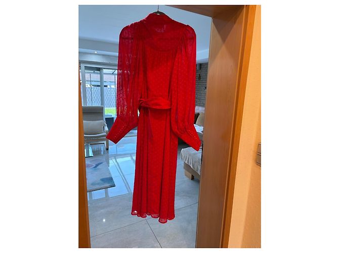 ROTATE Red Dresses Polyester - view 2