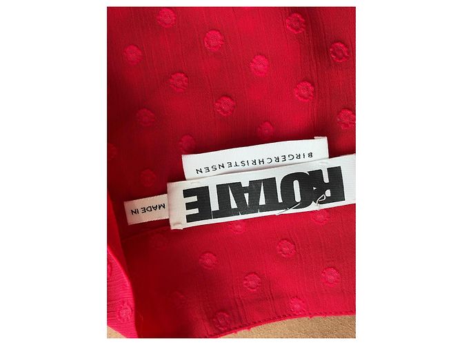 ROTATE Red Dresses Polyester - view 8
