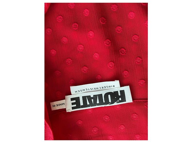 ROTATE Red Dresses Polyester - view 9