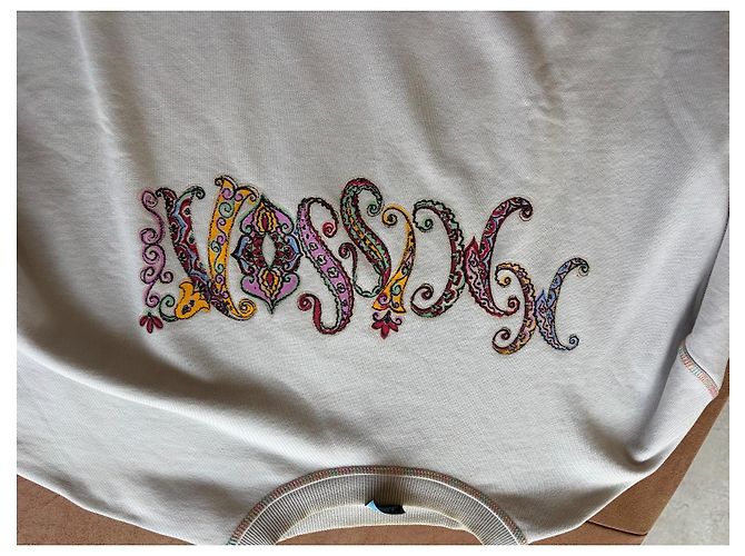 Missoni Pullover Baumwolle Beige mit Paisley-Print - Ansicht 5