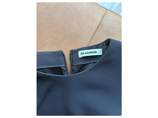Vestido Jil Sander Negro Poliamida - vista 10