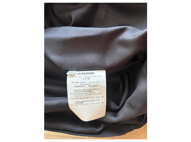 Vestido Jil Sander Negro Poliamida - vista 6