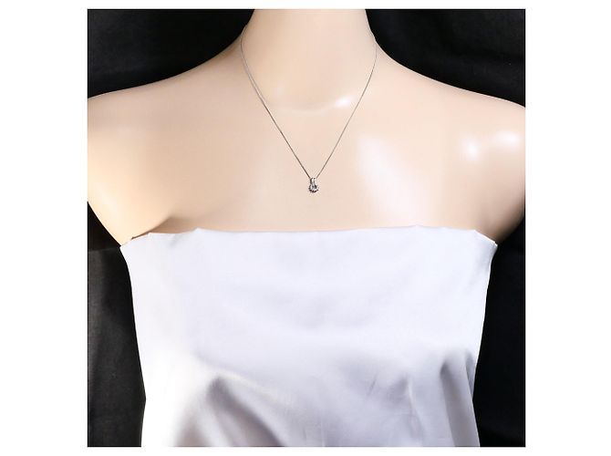 Autre Marque Colar de platina PT850 com diamante - vista 5