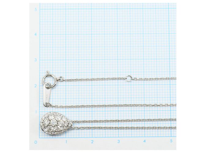 Autre Marque Collana in platino con diamante - vista 5