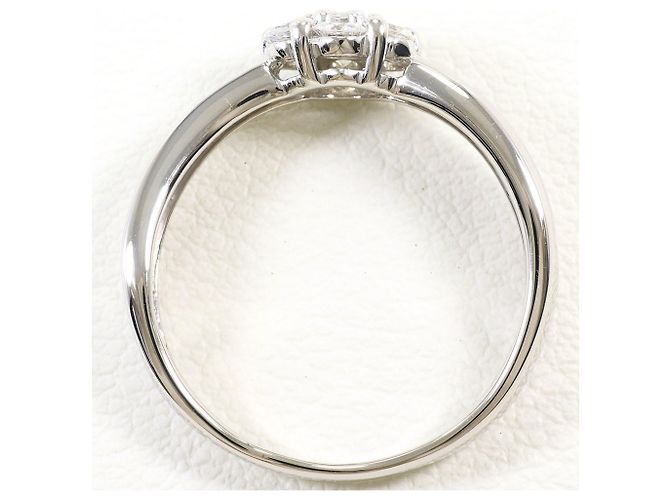 Autre Marque PT900 Platinum Diamond Band Ring - view 2