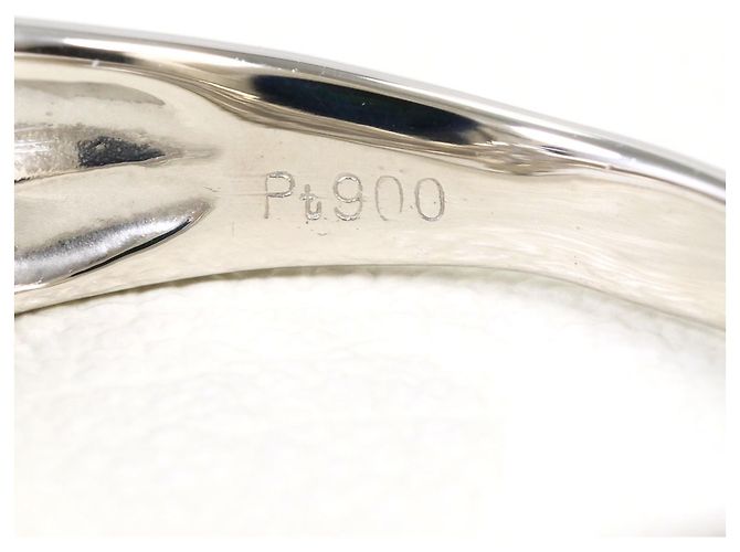 Autre Marque PT900 Platinum Diamond Band Ring - view 4