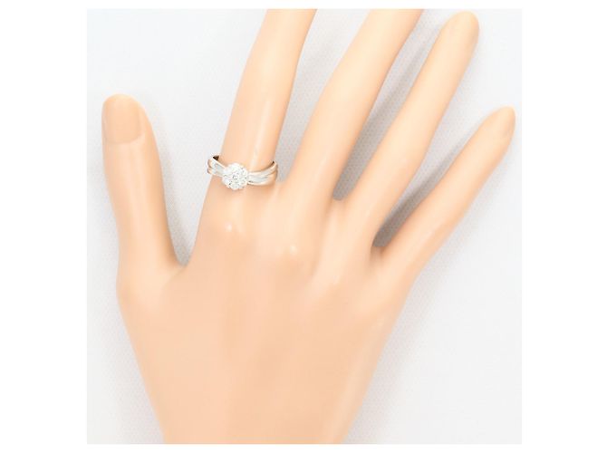 Autre Marque PT900 Platinum Diamond Band Ring - view 6