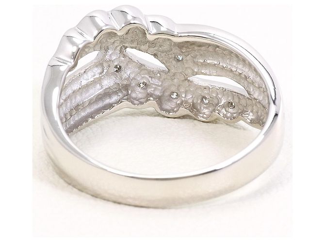 Autre Marque Platin-Diamant-Bandring - Ansicht 4