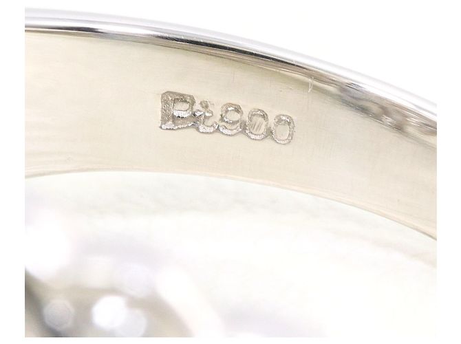 Autre Marque Platin-Diamant-Bandring - Ansicht 5