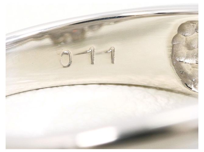 Autre Marque Platin-Diamant-Bandring - Ansicht 6