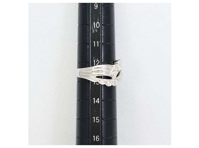 Autre Marque Platin-Diamant-Bandring - Ansicht 8