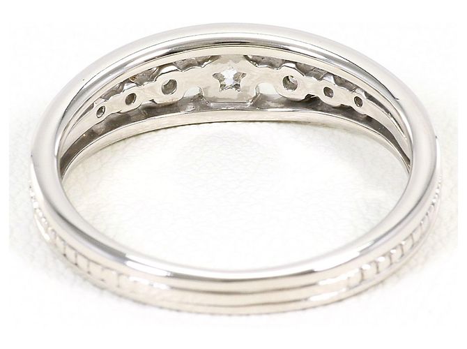 Autre Marque Platin-Diamant-Bandring - Ansicht 3