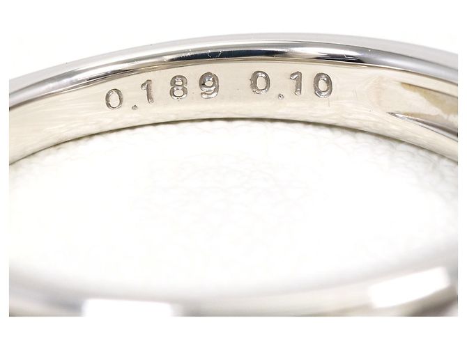 Autre Marque Platin-Diamant-Bandring - Ansicht 5