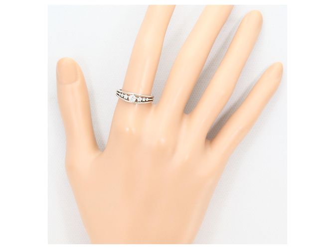 Autre Marque Platin-Diamant-Bandring - Ansicht 6