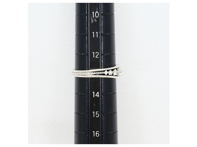 Autre Marque Platin-Diamant-Bandring - Ansicht 7