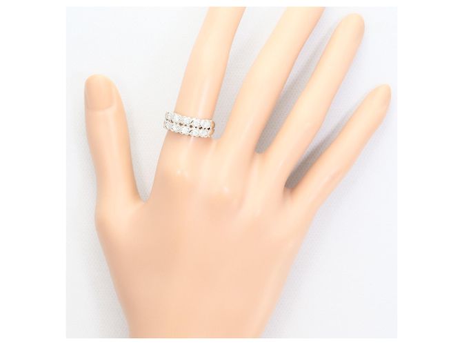 Autre Marque PT900 Platin-Ehering mit Diamant - Ansicht 7