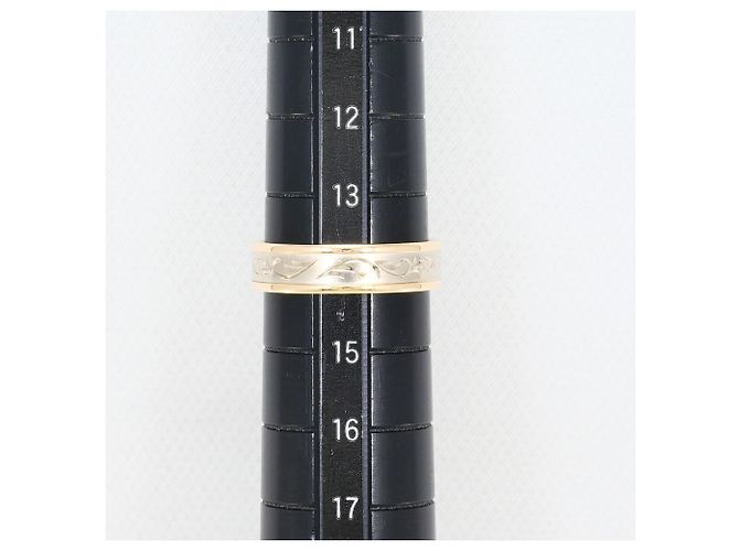 Autre Marque Ring aus 10K Gelbgold - Ansicht 6