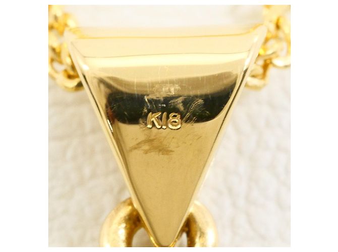 Autre Marque 18K Goldkette mit Diamant - Ansicht 4