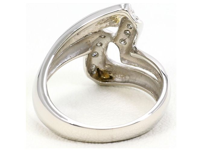 Autre Marque Anello fede in platino PT900 e oro giallo 18K - vista 4