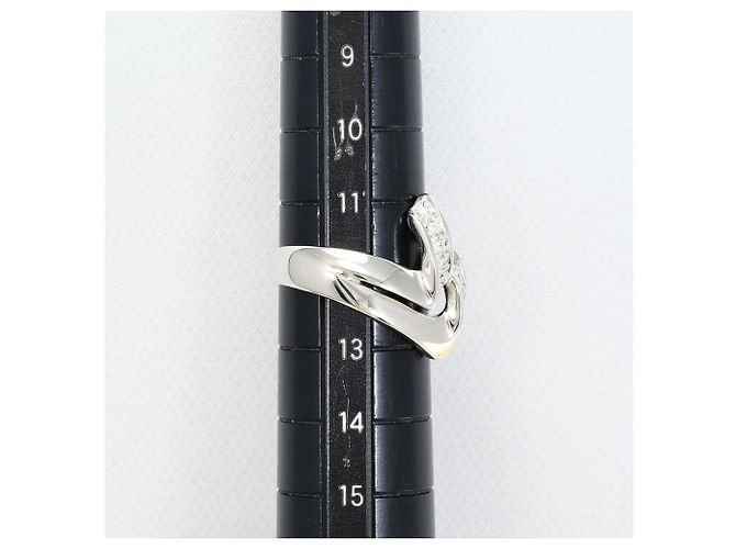 Autre Marque Anello fede in platino PT900 e oro giallo 18K - vista 8