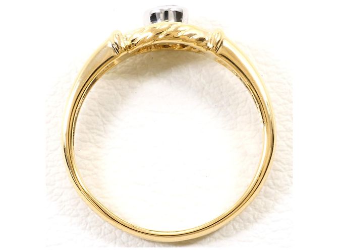Autre Marque Anello fede in platino PT900 e oro giallo 18K - vista 2